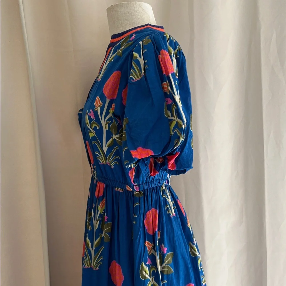 NWT THML brand cotton midi dress size XS - Picture 3 of 11